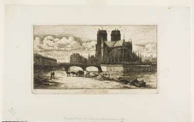 A abside de Notre-Dame, Paris
