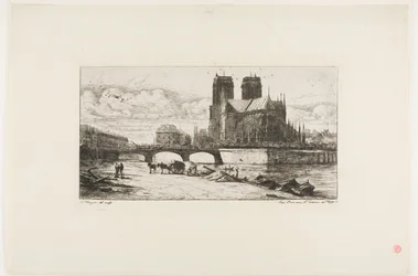 A abside de Notre-Dame, Paris