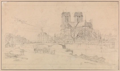 A abside de Notre-Dame, Paris