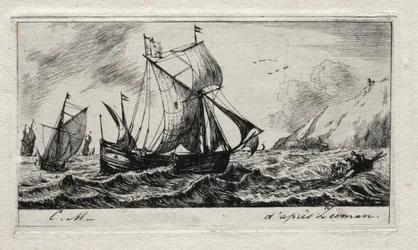 O Galliot de Jean de Vyl de Roterdã, 1850.