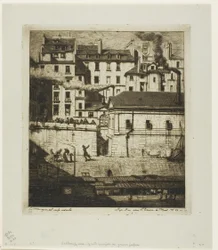 O necrotério, Paris