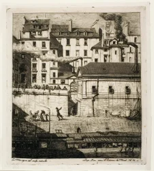 O necrotério, Paris