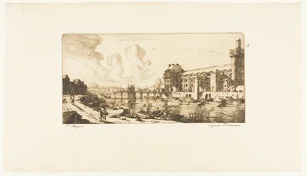 O "Pavillon de Mademoiselle" e parte do Louvre