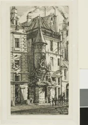 Torreta da rue de la Tixeranderie.