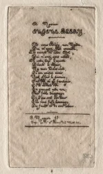Versos para Eugene Bléry