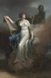 Calliope, musa da poesia épica, 1798.