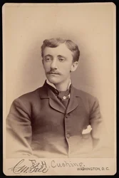 Retrato de Frank Hamilton Cushing 1857-1900, antes de 1893.