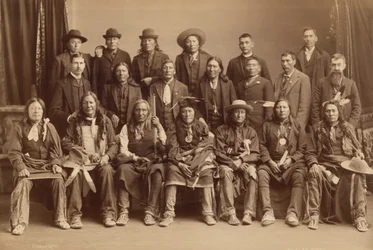 Delegação Sioux, 1891 (foto)