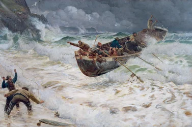 Como o barco chegou em casa, 1886