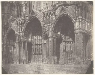 Portal no lado sul da catedral de Chartres