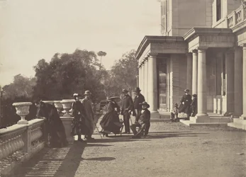 [Lord Brougham e sua família, Cannes], 1862.