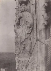 São João Evangelista, Catedral de Chartres, c. 1854 (foto)