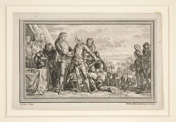 Le Roi arme le Dauphin a Fontenoy (O Rei Arma o Delfim em Fontenoy)