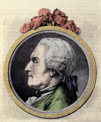 Retrato de Charles Marie La Condamine, matemático e naturalista francês
