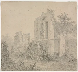 Ruínas de uma abadia