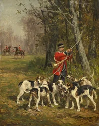 Cães de caça, c.1850-97