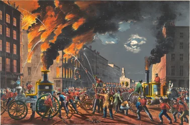 A Vida de um Bombeiro: A Nova Era. Vapor e músculo.