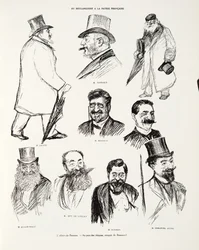 Laffaire de Panamá - No país dos cheques, esboço de Renouard, da História da Terceira República, vol. Eu, História Política, pub.1933