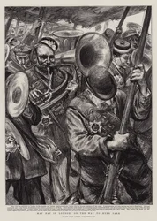 May Day, em Londres, a caminho do Hyde Park