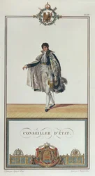 Uniforme do conselheiro de Estado para a coroação de Napoleão, 1804