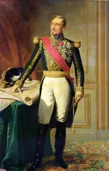 O marechal francês Armand Jacques Achille Leroy de Saint Arnaud (1796-1854)