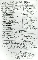Página de um caderno