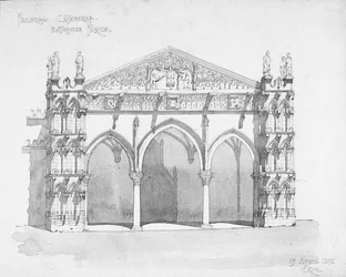 Pórtico de Entrada da Catedral de Palermo