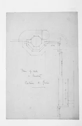 Plano de Poço no Lavatório, Certosa de Pavia, 1891