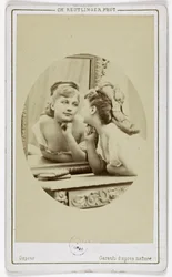 Retrato da atriz Henriette Victoire Drouard (1851-1923).