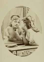 Retrato da atriz Henriette Victoire Drouard (1851-1923).