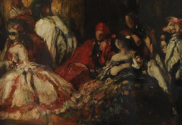 Um jantar de fantasia, c.1903