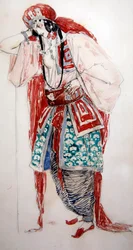 traje oriental