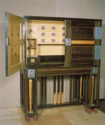 Escritorio, 1902 (madeira com ferragens)