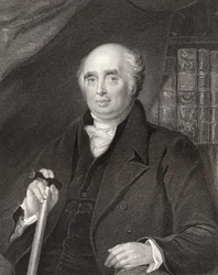 Henry Richard Fox, gravado por H. Robinson, da National Portrait Gallery, volume III, publicado em 1835