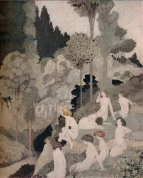Um Interlúdio de Outono, c1910