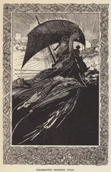 Telemachus avistamento Pilos