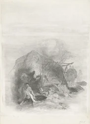 Vítimas do desastre de inundação de 1855 Desastre de inundação 1855 (título da série)