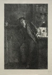 O Casaco com Forro de Pele, 1869.