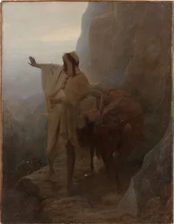 A mulher do levita Efraim.