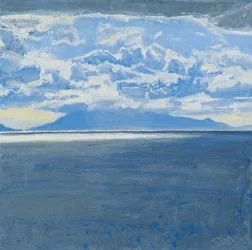 Mar escuro, Rum, 2015 (óleo sobre tela)