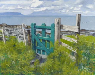 Portão, 2012 (óleo sobre tela)