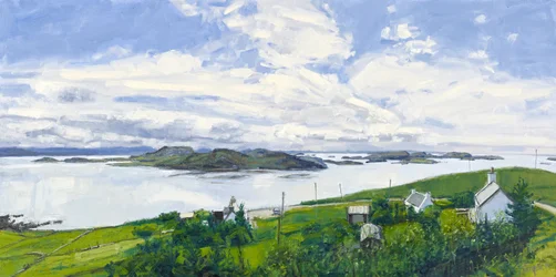 Ilhas de verão, 2011 (óleo sobre tela)