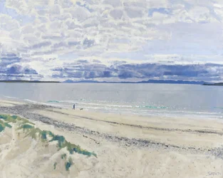 Andarilho e cão, 2012 (óleo sobre tela)