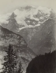 Jungfrau, vista de Murren, Suíça