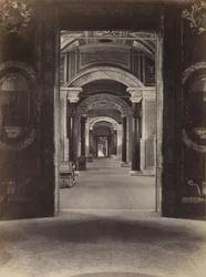 Biblioteca do Vaticano, c.1860 (impressão albuminada a partir de um negativo de colódio)