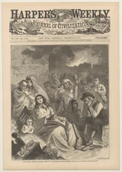 Capa de Harpers Weekly, 28 de outubro de 1871