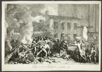 Capturando a Bastilha, 14 de julho de 1789