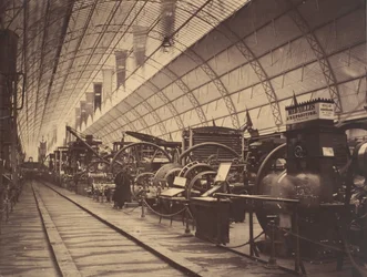 Maquinário francês, 1855.