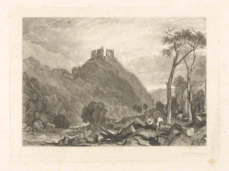 Castelo de Okehampton, no Okement do Rio