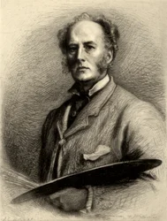 John Everett Millais, artista britânico, c1880-1882.